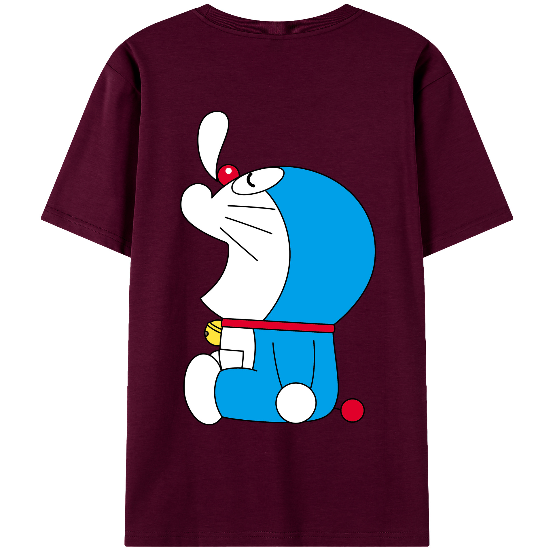 （画像用） ドラえもん Doraemon レディース半袖Tシャツ(バックプリント)